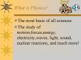 What is Physics