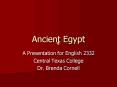 Ancient Egypt