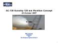 AC130 Gunship 120 mm Munition Concept 24 October 2007