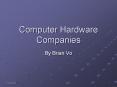 Computer Hardware Companies