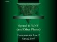 Sprawl in WNY and Other Places