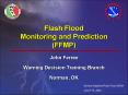 Flash Flood Monitoring and Prediction FFMP