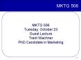 MKTG 506