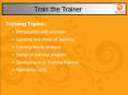 Train the Trainer Concept