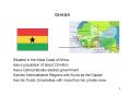 Situated in the West Coast of Africa