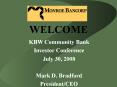 KBW Community Bank