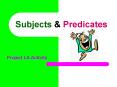 Subjects