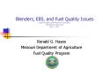 Blenders, E85, and Fuel Quality Issues Central Weights and Measures Association Minneapolis, Minneso