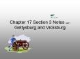 Chapter 17 Section 3 Notes part1 Gettysburg and Vicksburg