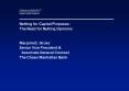 Netting for Capital Purposes: The Need for Netting Opinions Marjorie E. Gross Senior Vice President