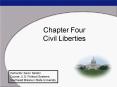 Chapter Four Civil Liberties
