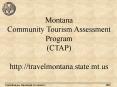 Travel Montana, Department of Commerce