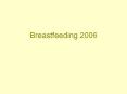 Breastfeeding 2006