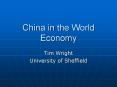 China in the World Economy