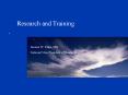 Research and Training