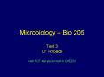 Microbiology 