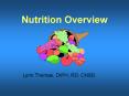 Nutrition Overview