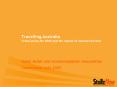 Travelling Australia Travel plans for 2005 and the impact of discount airlines