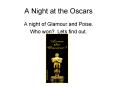 A Night at the Oscars