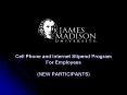 Cell Phone and Internet Stipend Program
