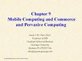 Chapter 9 Mobile Computing and Commerce and Pervasive Computing