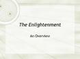The Enlightenment