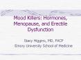 Mood Killers: Hormones, Menopause, and Erectile Dysfunction