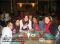 Lady Cardinal Basketball and Volleyball Players at a Senior Retirement Center.