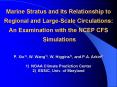 Marine Stratus and Its Relationship to Regional and LargeScale Circulations: An Examination with the