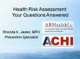 Health Risk Assessment: Your Questions Answered