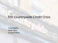 The Countrywide Credit Crisis