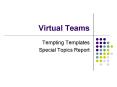 Virtual Teams