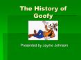 The History of Goofy