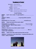 Vocabulary in Context