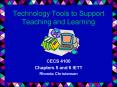 Technology Tools to Support Teaching and Learning