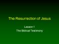 The Resurrection of Jesus