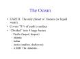 The Ocean