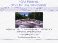 NOAA Fisheries Office for Law Enforcement