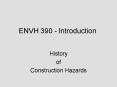 ENVH 390 Introduction