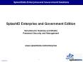SplashID Enterprise and Government Edition Solutions for Desktop and Mobile Password Security and Ma