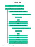 This is a simple Family Tree and incomplete