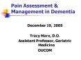 Pain Assessment