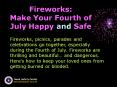 Fireworks: Make Your Fourth of July Happy and Safe