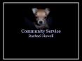 Community Service Rachael Howell