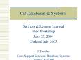CD Databases