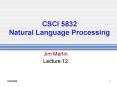 CSCI 5832 Natural Language Processing