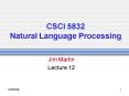 CSCI 5832 Natural Language Processing