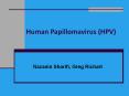 Human Papillomavirus HPV