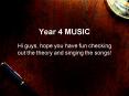 Year 4 MUSIC