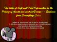 The Role of Soft and Hard Information in the Pricing of Assets and contract Design Evidence from Scr